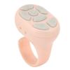 Remote Control Scrolling Ring Bluetooth 5.3 APP Page Turner Camera Shutter Remote Selfie Button Clicker with Charging