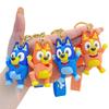 New Bluey Bingo Keychain Pendant Decoration Anime Characters Model Dolls Bag Backpack Accessories Children Toys Gifts