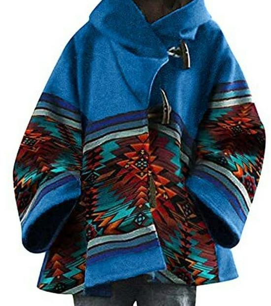 2025 Winter Wish Women's Retro Loose Wool Coat - 8 Sizes, 5 Colors