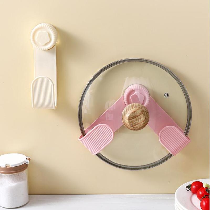 Saugknopf Drehbarer Deckelhalter Wandmontiertes Schneidebrett Aufbewahrungsregal Schneidebrettständer Küchenschneidebrett Aufbewahrungsregal