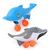 New Strange Outdoor Toys Parent-Child Interactive Cartoon Shark Dolphin Ejection Gun Docking Ball Launch Ball Table Tennis
