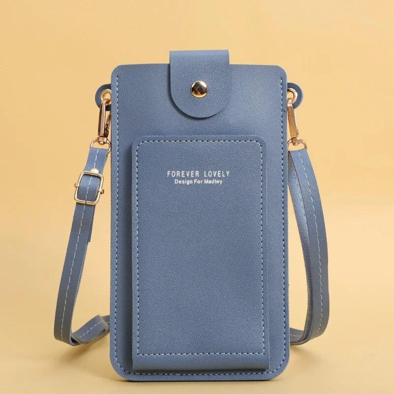 

Women Bags Soft Leather Wallets Touch Screen Cell Phone Purse Crossbody Shoulder Strap Handbag for Female Cheap Women s Bags