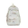 Small fresh schoolbag female cute college student backpack high value bow junior high school student versatile large capacity backpack