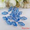 DIY Acryl Transparent Doppelspitzige Reiskörner für Schmuck und Gardinendekoration (7x19mm)