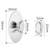 1PC Portable New Magnetic Soap Holder 2.2*0.6cm Stainless Steel Dispenser Kitchen Bathroom Wall Mounted Condiment Dispenser