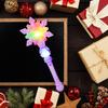 Snowflake with Glowing LED for Kids Princess Party Christmas Halloween Dress Up Role Play Accessory Light Up Fairy