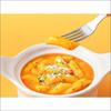 [Gomgom] One Cup Cheese Tteokbokki 120g (4 Cups / 8 Cups Bundle) - Mild & Creamy Instant Rice Cake