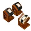 Premium Wooden Watch Display Stand Luxury Wristwatch Showcase for Counter & Window Display