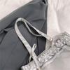 Harajuku Ita Tasche Umhängetasche Handtasche Transparent Itabag Stachel Mode Tragetasche Handtasche Tagesrucksäcke Geschenke für Damen