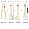 ZISIZ 8-Piece Silicone Kitchen Utensil Set