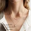 EMANCO Stainless Steel Twisted Chain Necklace Multilayer Gold Color Paper Clip Chain Square Chain Necklace Women Jewelry Choker