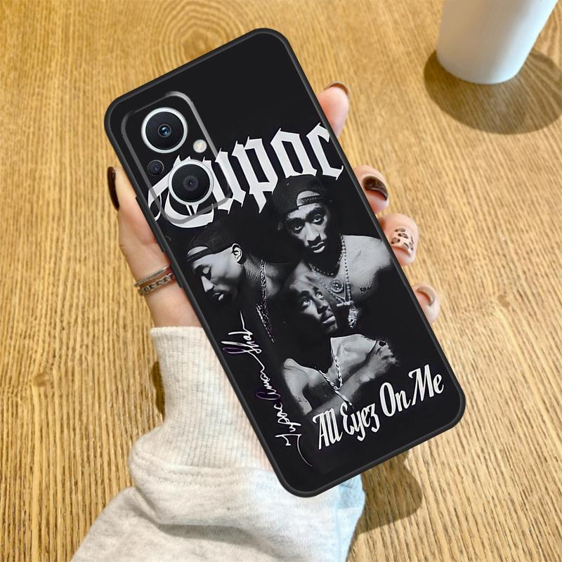

2Pac Hip Hop Singer Funda For OPPO Reno 12F 11F 13F 14F 8T 8 Lite 10 11 12 13 14 OPPO Find X8 X6 X5 X9 Pro Case OPPO Find X9