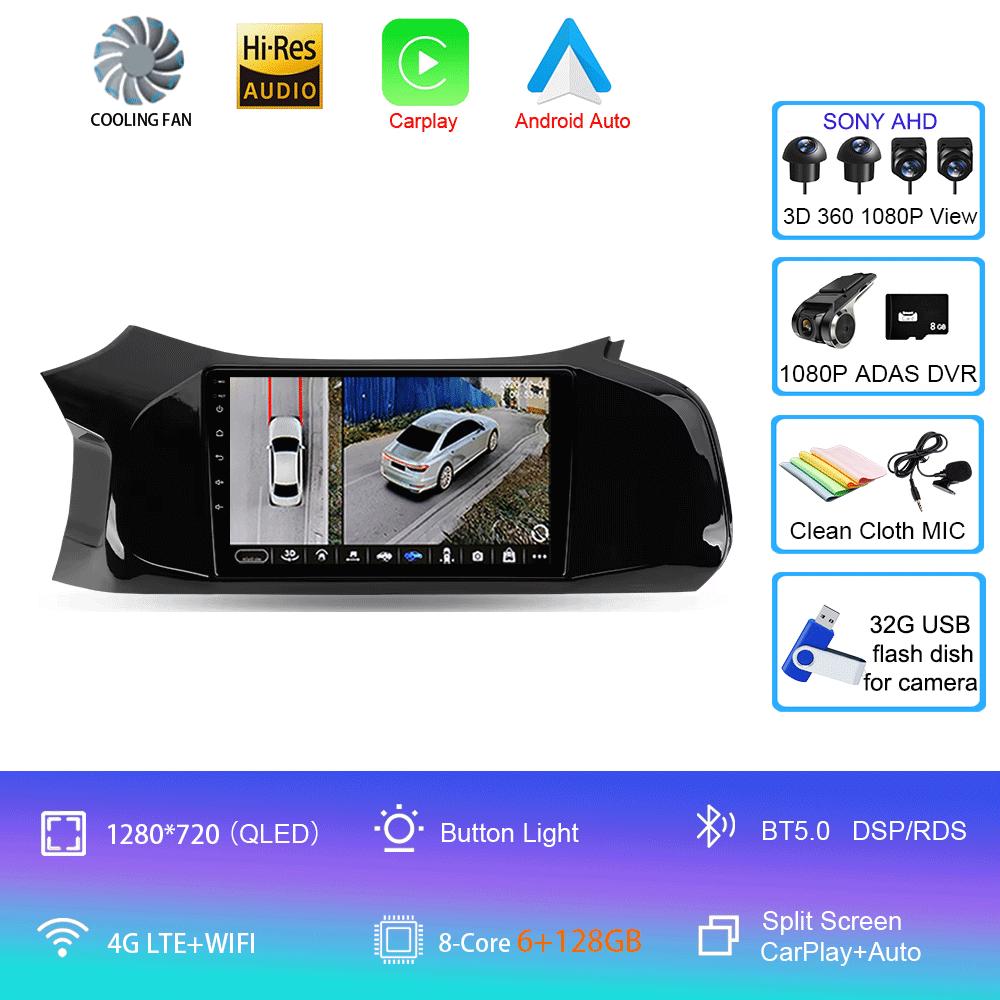 Car Radio Android 14 For Chevrolet Onix 2012 - 2014 2015 2016 - 2019 Navigation GPS Multimedia Video Player Stereo Carplay 4G BT