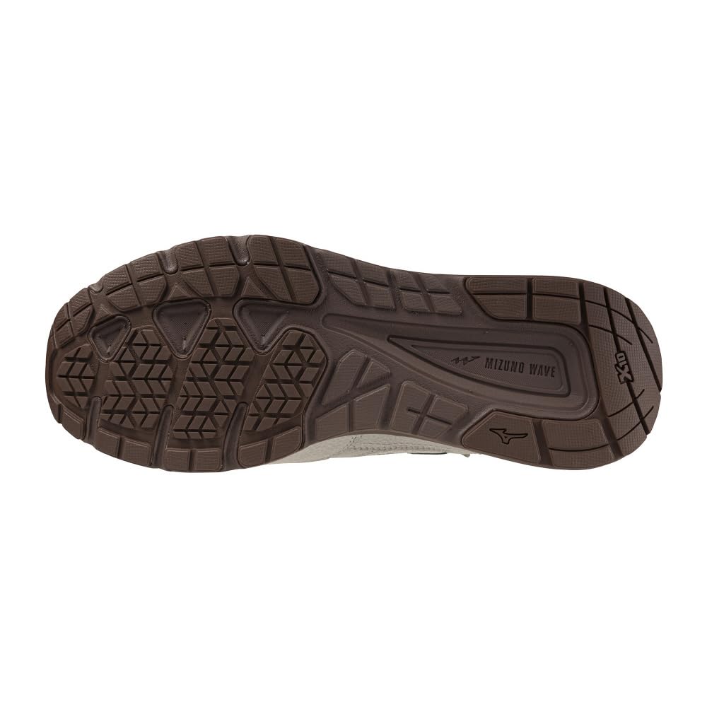 Mizuno Wave Freeride WP SW Walking 4E Shoes, Waterproof, Lightweight, Wide, Beige, 25.0 cm,