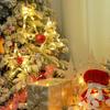 Cute LED Christmas Decorations with Suction Cups, Warm White, for Ceremonies, Parties, Weddings, Birthdays, and New Year's. Perfect for Indoor Decor.