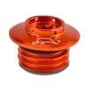 CNC Motoröl-Schraubverschluss für Motocross, Enduro 14-23 schraubbar orange