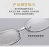 Metal Frame Square Reading Glasses Anti-fatigue Fashion High Definition Men Women Full-frame Eyeglasses Gold Presbyopia Diopter
