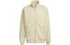 Solid Color Stand-up Collar Full Zip Sports Jacket IK3463
