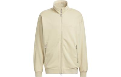 Solid Color Stand-up Collar Full Zip Sports Jacket IK3463