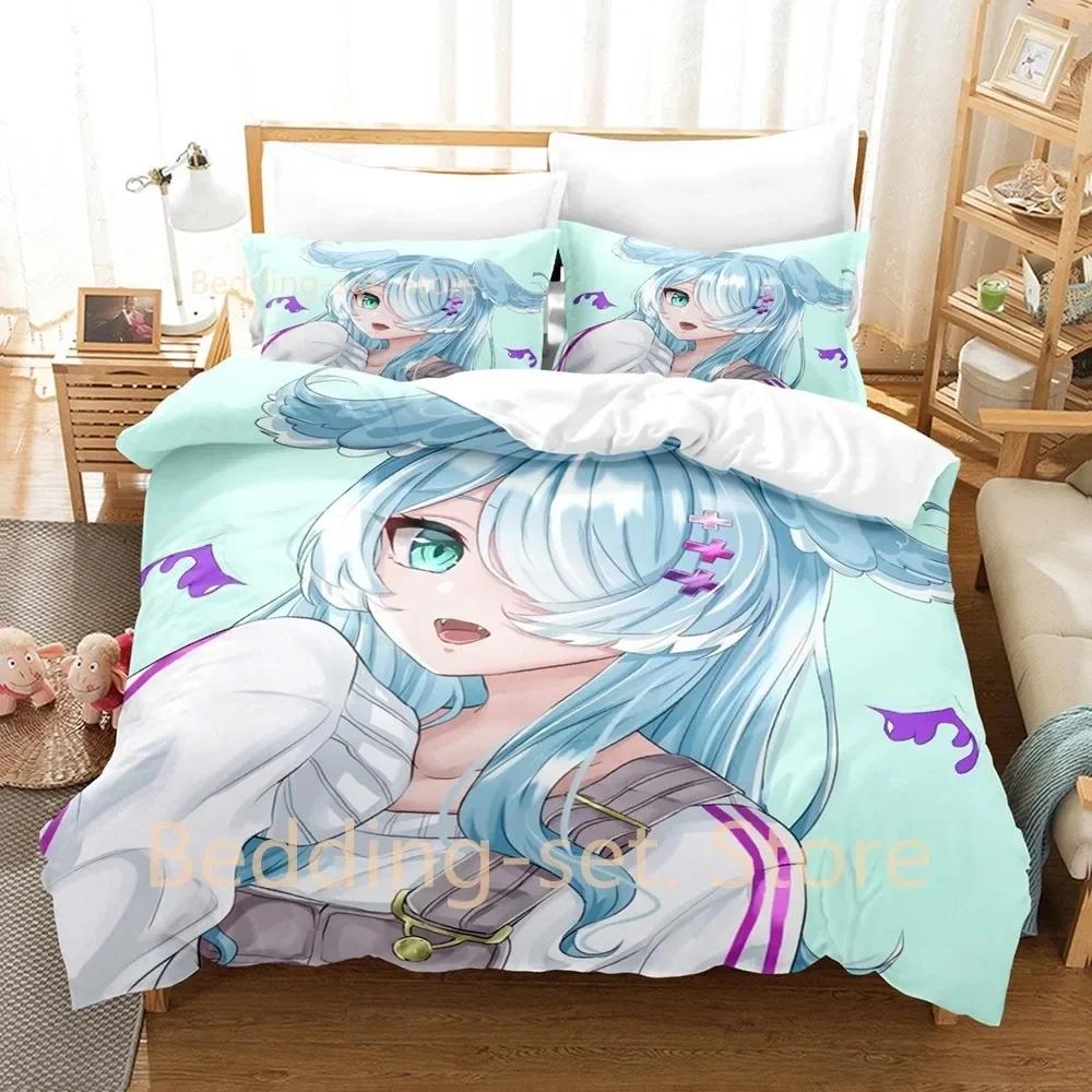 Elira Pendora Bedding Set Single Twin Full Queen King Size Bed Set Adult Kid Bedroom Duvetcover Sets Anime Bed Sheet Set