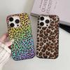 Classic Leopard Cheetah For IPhone 16 15 11 12 13 14 17 Pro Max PLUS Pro Soft Corrugated Silicone Back Phone Case