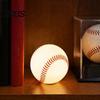 LED Bedside Lighting Realistic Baseball Night Light, Desk Decor Lamp, Portable Ambient Kids Bedroom Essentials Ornament for Office, Creative