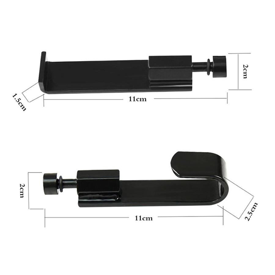 2x Car Door Edge Pry Hook Tool Trunk Lid Dent Puller Removal Repair Slide Hammer