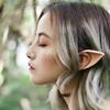 Cute Halloween Glow In The Dark Fairy Cosplay Anime Fake Elf Ears Props Pixie Costume Easter Decoration