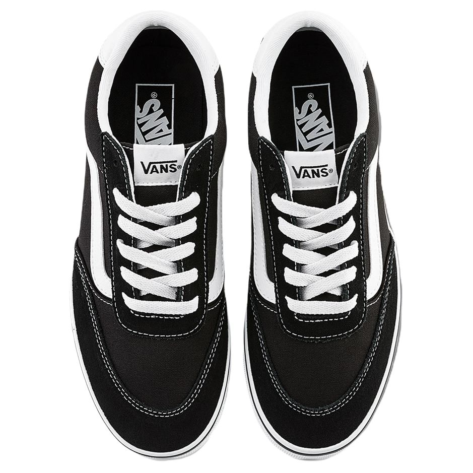 Vans Brooklyn Ls Comfortable Versatile Low-Top Skate Shoes Women sneaker Black VN000DC4BA2