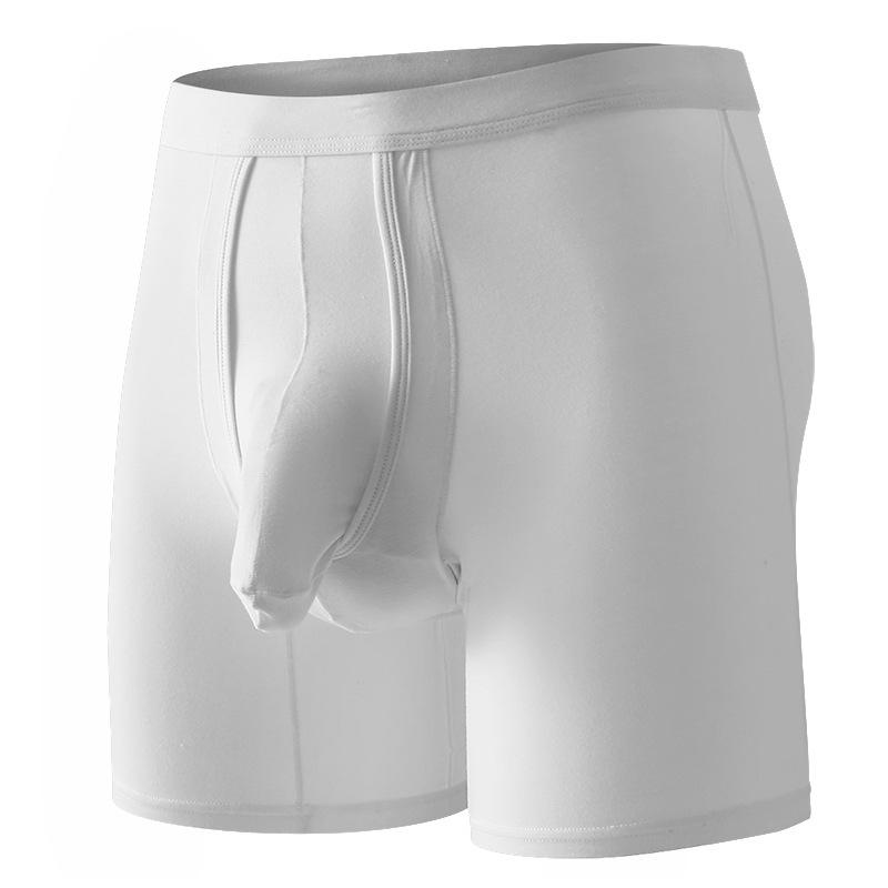 Boxeri noi pentru bărbați, de primăvară și vară, la modă, din bumbac pur, respirabili și antibacterieni, cu suport scrotal