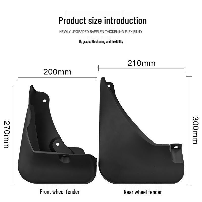 Lexus NX 2022 Leather Mudguard Set: Front & Rear Car Accessories