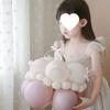 Wind-Themed Birthday Cake Balloon and Photo Prop Hat for Kids