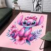 Tappeto con Fantasia Stitch Carino - Antiscivolo per Cucina, Tappeto da Esterno, Decorazione per Casa e Camera da Letto, Regalo di Compleanno