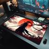 40*90cm Gaming Samurai Oni Mouse Pad Japan Mask Girl Deskmat Large Gamer Professional Premium Mousepad Speed Control Accessories