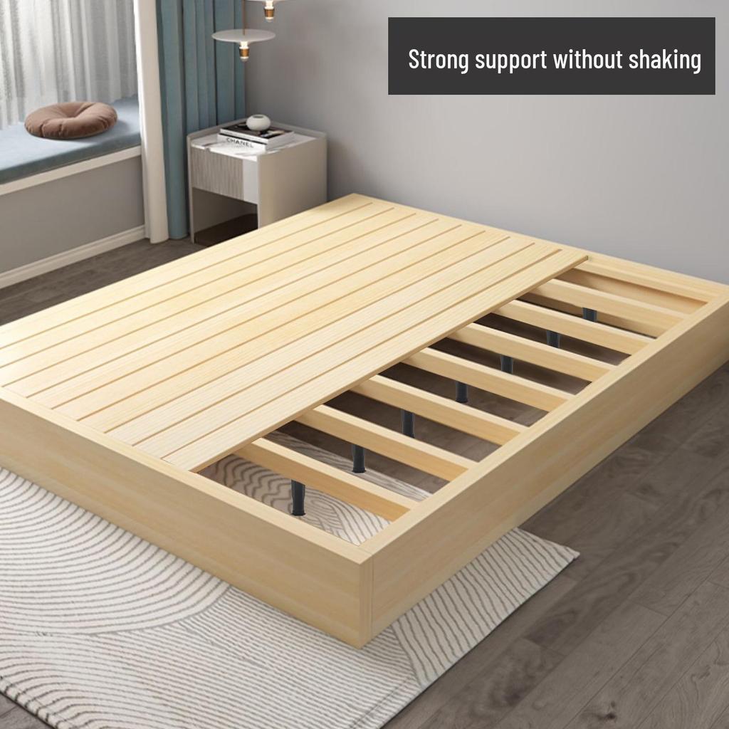 Verstellbarer T-förmiger gerippter Bettfuß - Stahl & PP-Kunststoffstütze