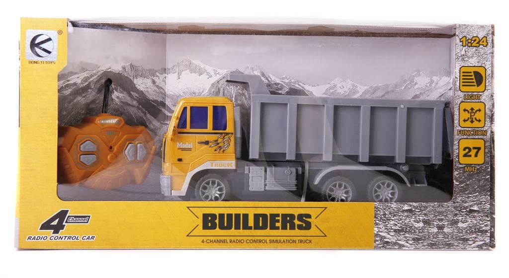 Remote Controlled Tipper Truck R/C Construction Vehicle With Remote Control