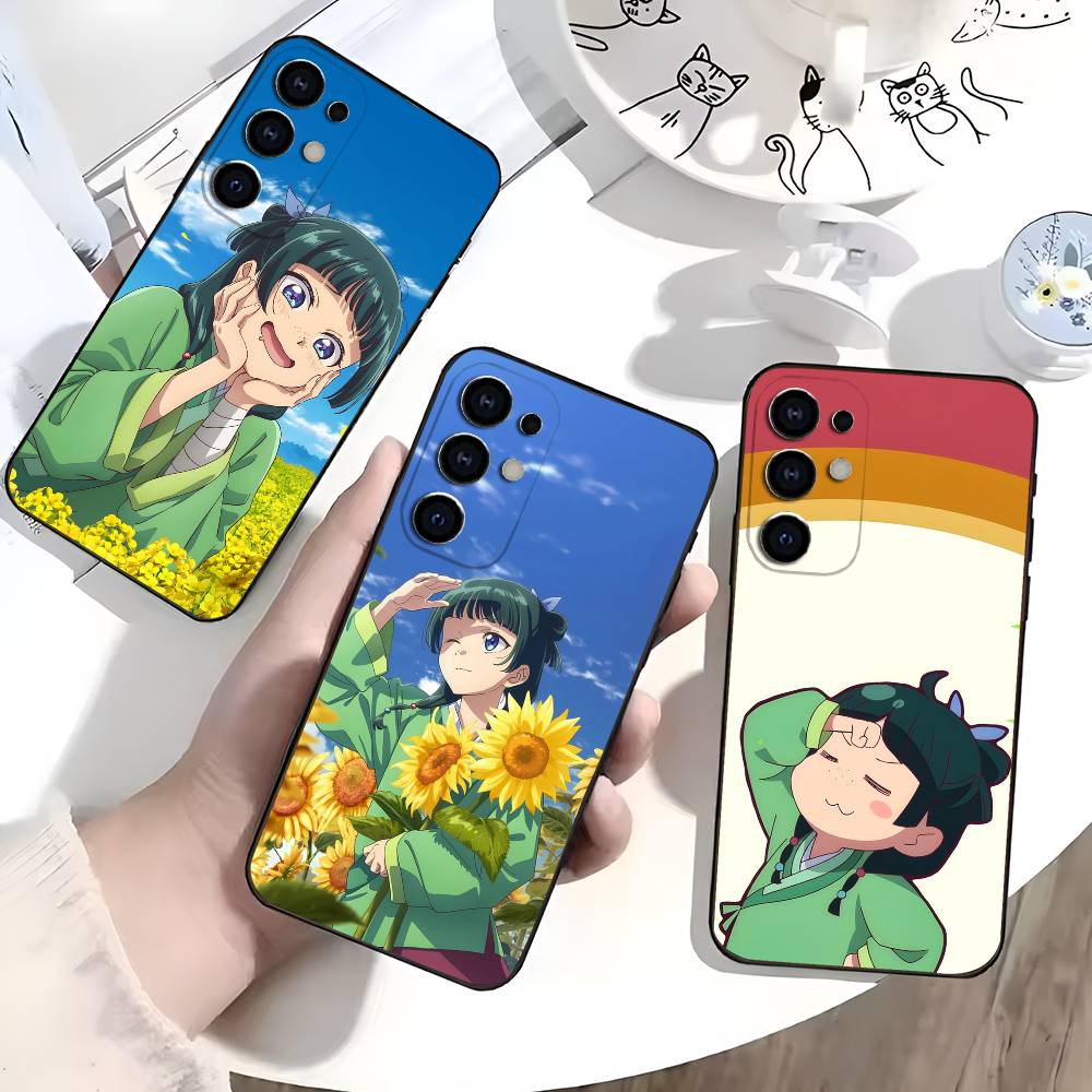 The Apothecary D-Diaries Maomao Phone Case Silicone Soft For Samsung S25,S24,S21,S22,S23,S30,Ultra,S20,Plus,Fe,Lite