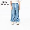 Little MO&Co. Kids' Cooling & Sun Protection Denim Parachute Pants