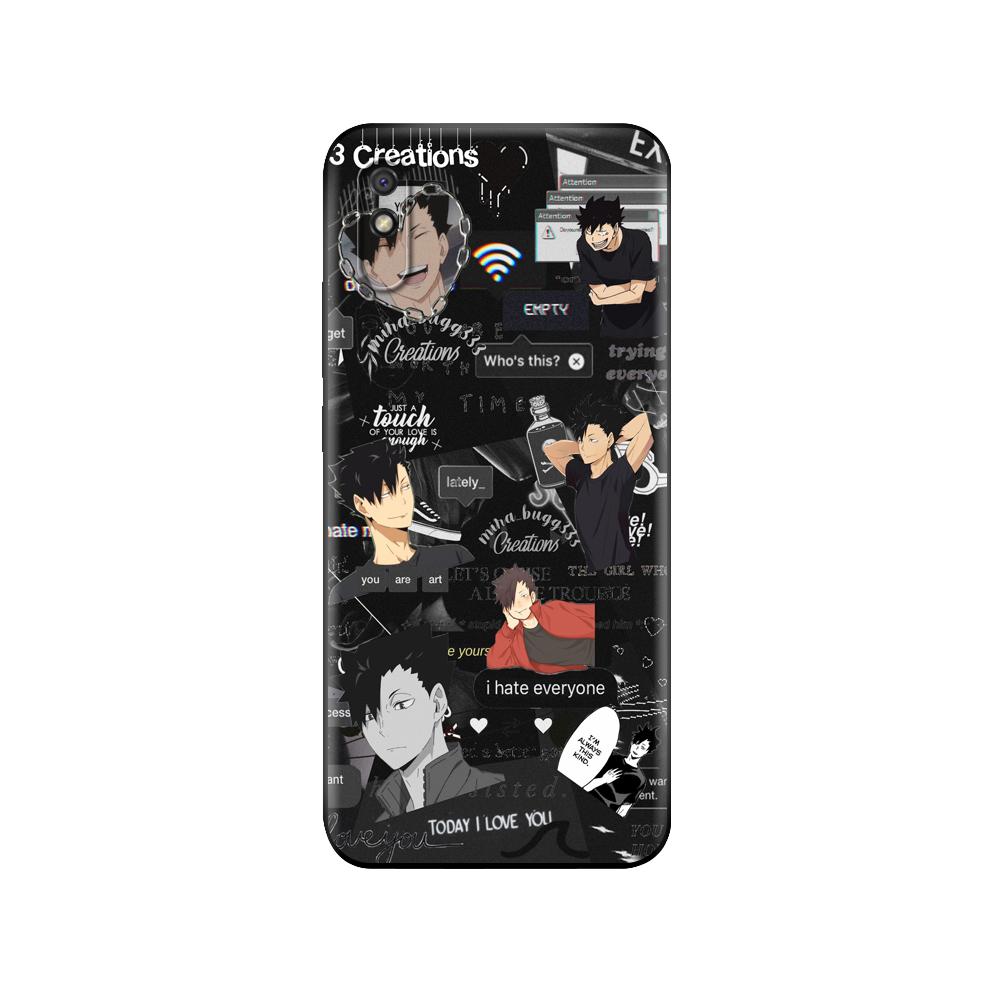 Black Tpu Case For Xiaomi Redmi 7A 8 8A 9 9A 9C Case Redmi Note 8T 8 Pro T Note 9 9S 9 Pro Case Sakusa Kiyoomi Haikyuu
