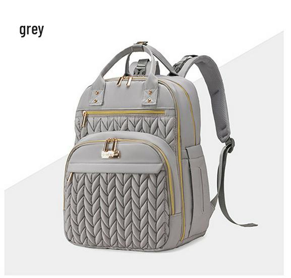 Sac à dos momie haut de gamme: Sac Bébé Spacieux avec Compartiment Lait Isotherme pour Sorties Pratiques