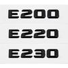 SXFA2 Car Rear Trunk Emblem Letter Badge for Mercedes Benz E53 E55 E63 E200 E220 E230 E240 E250 E260 E Class