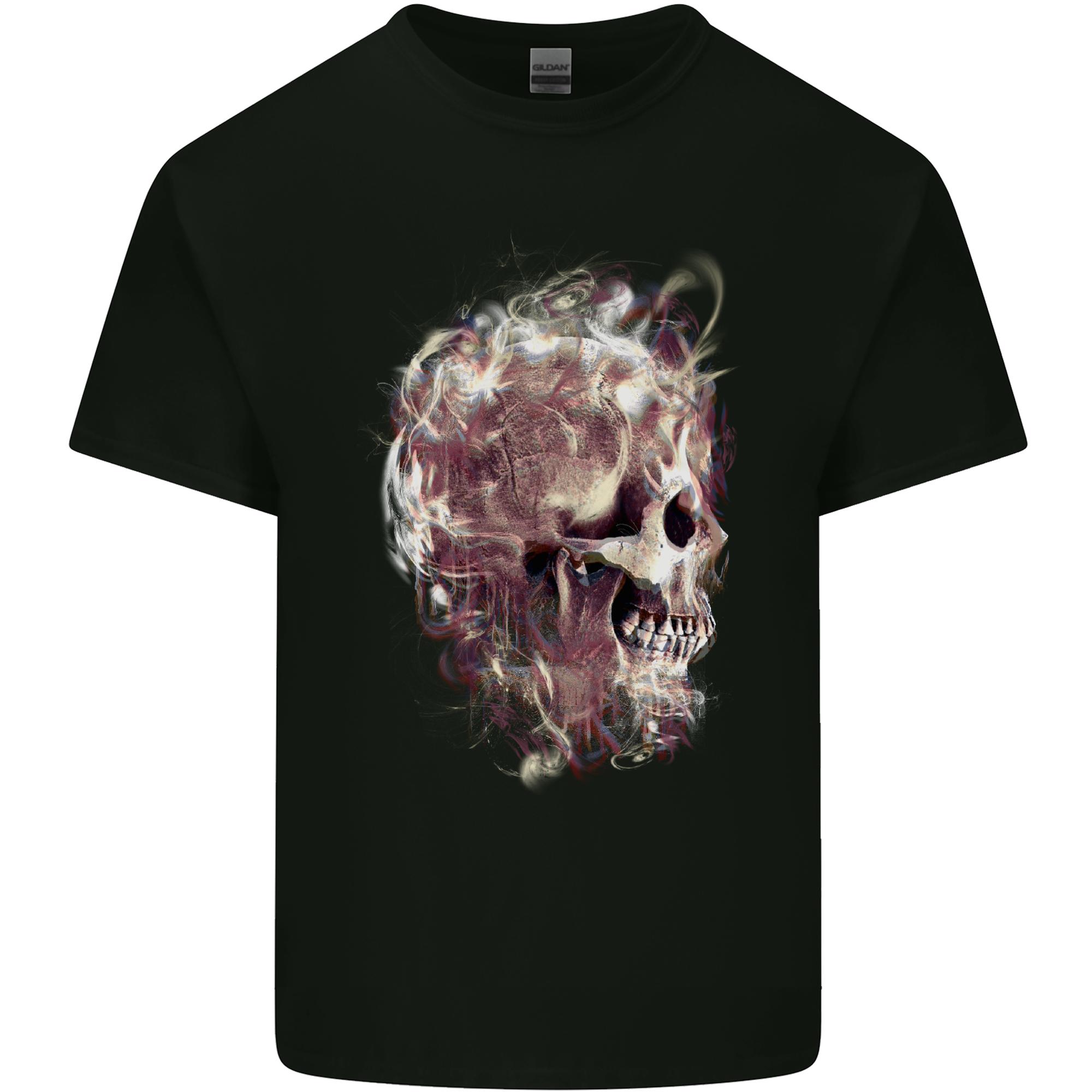 Exposure Skull Unisexs Light Cotton TShirt S