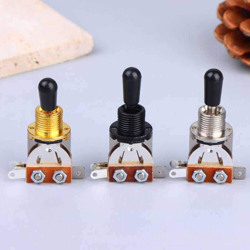 3 Way Toggle Switch For Electric Guitar 3 Gear Switch With Tip Cap Electric Guitar Pickup Selector Switch Accessories
