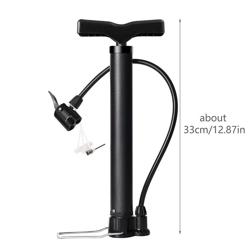 

New 1Pc 130 Psi Bike Pump Bicycle Foot Air Pump Tire Inflator Schrader Presta Valve Road Cycling Inflator