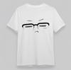Men's Soft Plus Size Classic T-Shirt Expressive Face With Blushing Cheeks Tee
