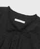 KIIMUIR (Women) Button Cap Sleeve Short Sleeve Blouse_Black