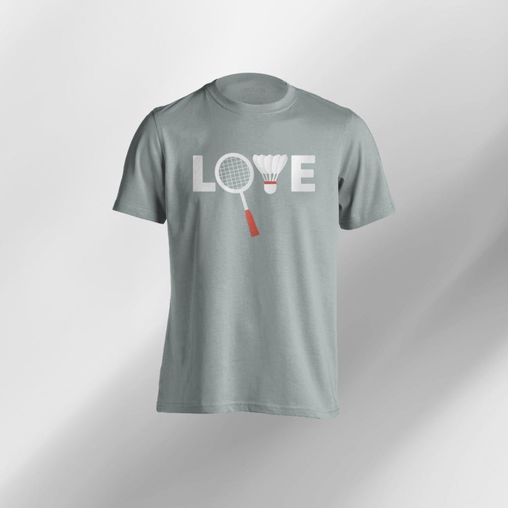 Bad Love Badminton - Drifit T-Shirt Activewear for Sports Shuttle Racket Pickleball Tennis Eco-Dry