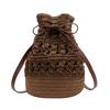 Straw Bags for Women Travel Beach Tote Crossbody Bag Bucket Summer Shoulder Handbag Phone Pouch