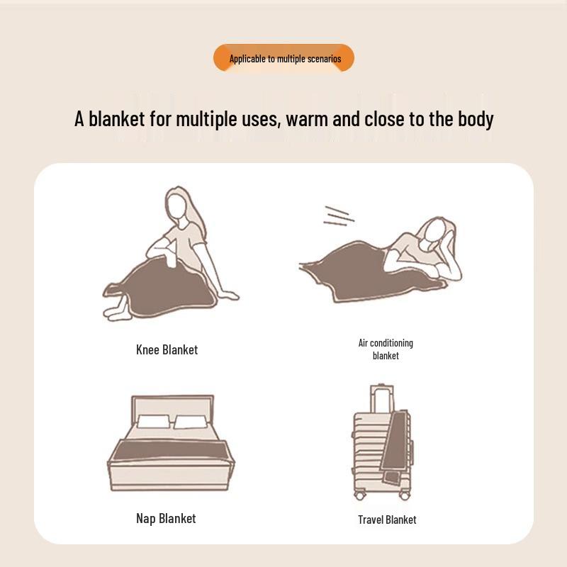 K-POP Demon Hunter Team Flannel Blanket – Custom Pattern Air Conditioning & Leg Cover Blanket