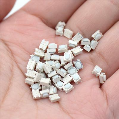50 Stück 3 * 4 * 2,5 mm taktiler Druckschalter, Taktschalter, Mikroschalter, 4-polig, SMD